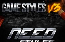  Flame metal game font PS style