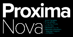 Proxima NovaProxima SansӢ壬