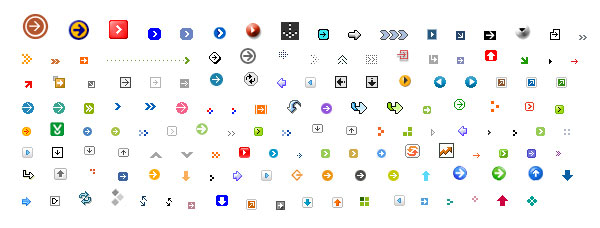  Selected 148 arrow gif icons