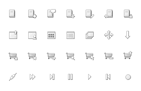  259 gray practical webpage decoration GIF icons