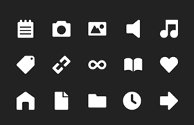  32 flat icons, AI source files