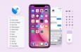  IOS11 iPhone GUI template produced by FB team, PSD SKETCH source file